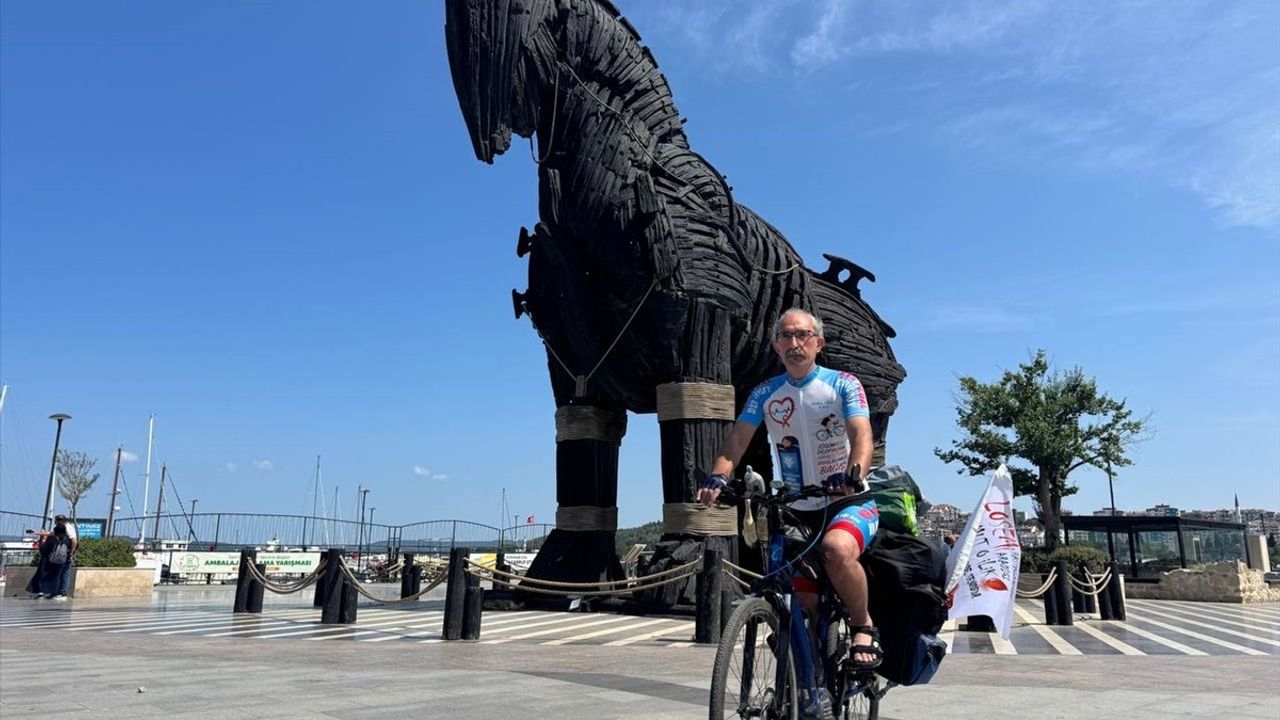 7.500 Kilometreyle Kök Hücre Bağışına Dikkat Çekiyor