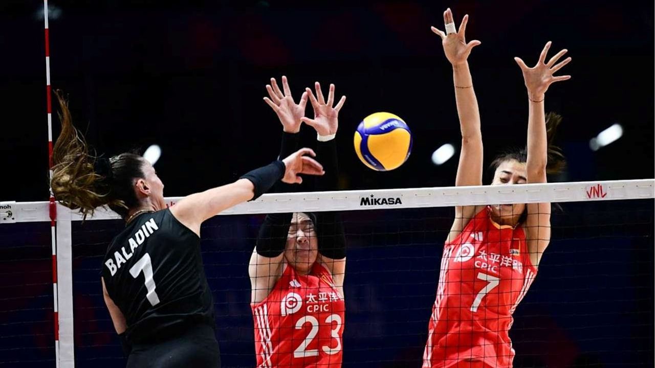 A Milli Kadın Voleybol Takımı, Milletler Ligi'nde Dörtte Dört Yaptı