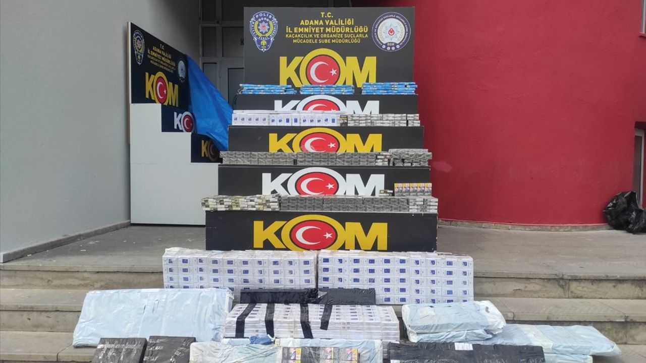 Adana'da Kaçakçılık Operasyonu: 1 Tutuklama