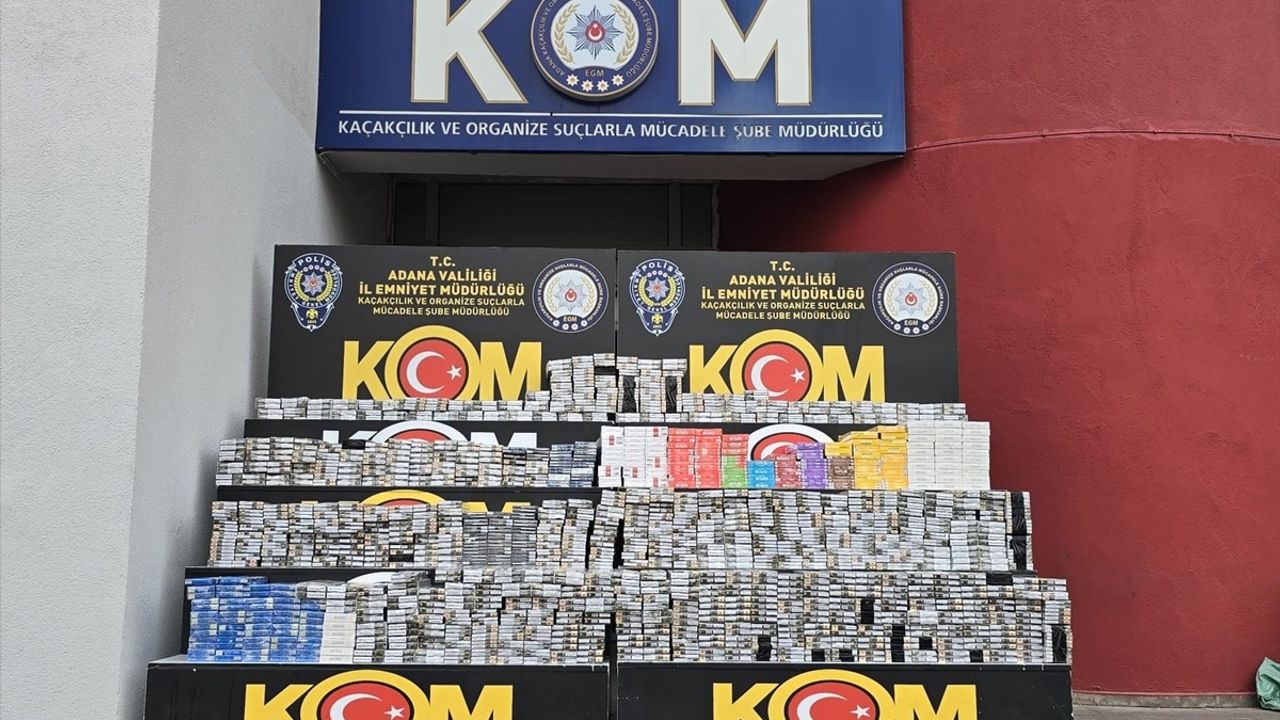 Adana'da Kaçakçılık Operasyonu: 2 Zanlı Tutuklandı