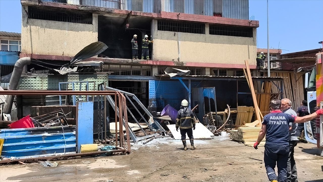 Adana'da Oyun Aletleri İmalathanesinde Patlama: 3 Yaralı
