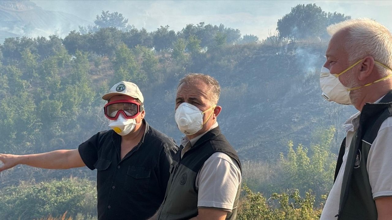 Adana'daki Orman Yangını Kontrol Altına Alındı, İki Şüpheli Gözaltında