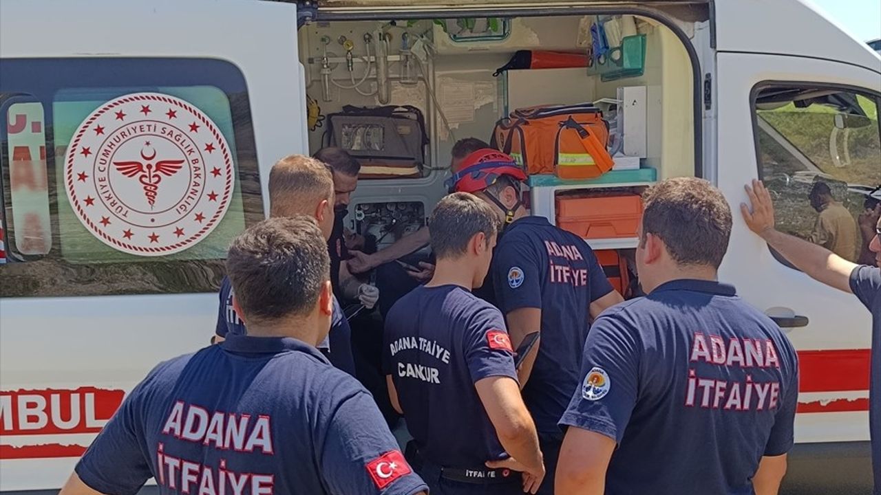 Adana'daki Yangın Söndürme Uçağının Enkazı Su Yüzeyine Çıkarıldı