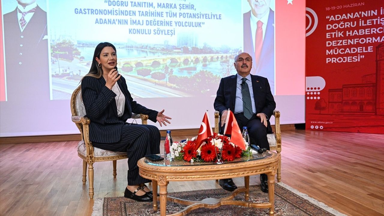 Adana'nın İmaj Değerine Yolculuk: Söyleşide Gastronomi ve Kültürel Zenginlikler Ele Alındı