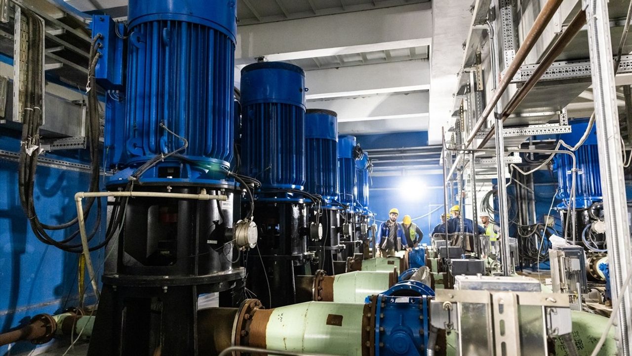 Akkuyu NGS'de Su Besleme Sistemi Elektrik Motorları Devrede