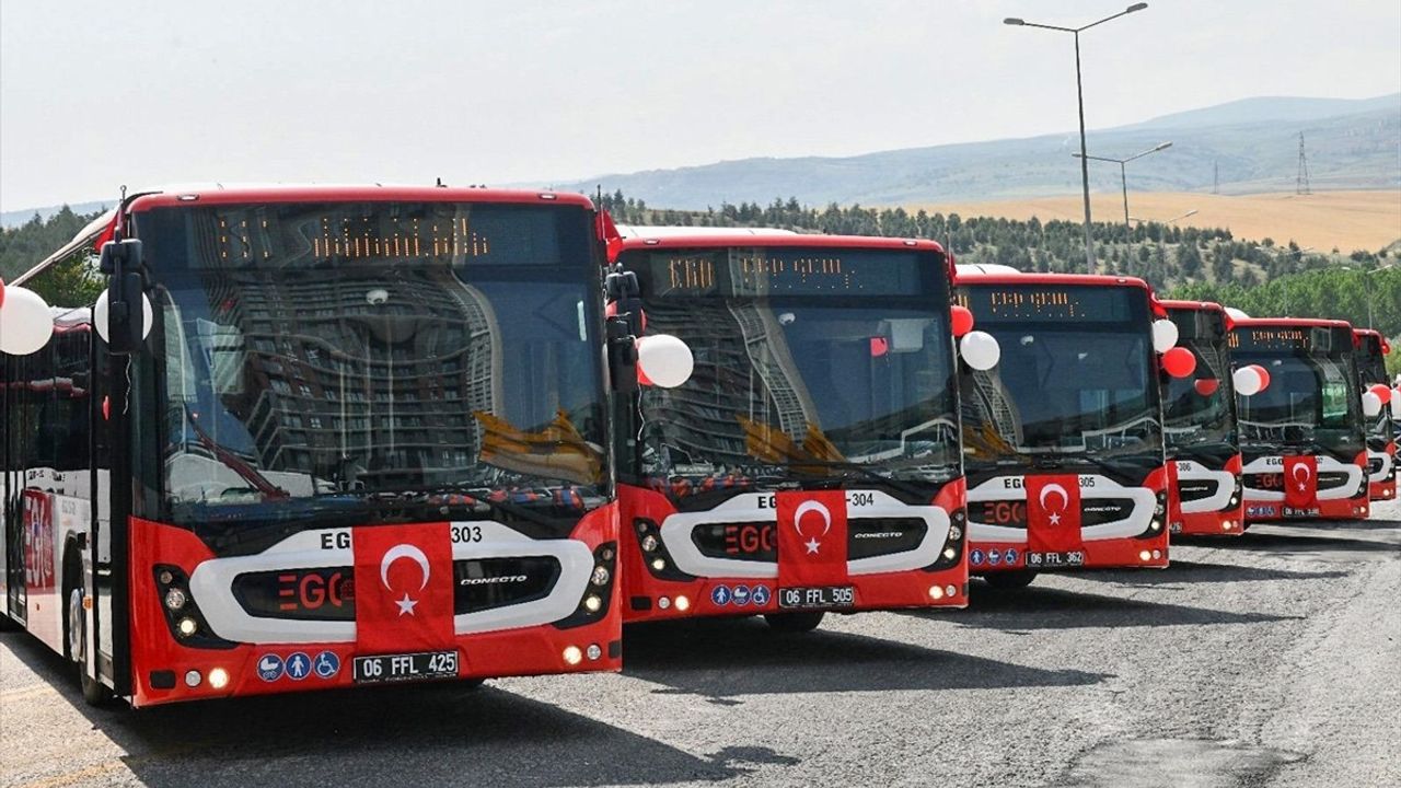 Ankara'ya 13 Yeni Otobüs Eklendi: Toplu Taşıma Hizmetleri Güçleniyor