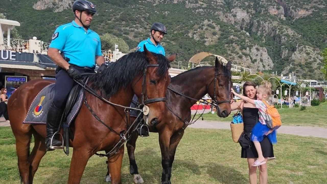 Atlı Jandarma Ekibi Fethiye’de Göreve Başladı