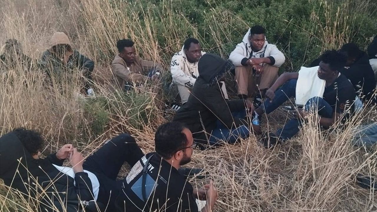 Aydın'da 16 Düzensiz Göçmen ve 1 İnsan Kaçakçısı Yakalandı
