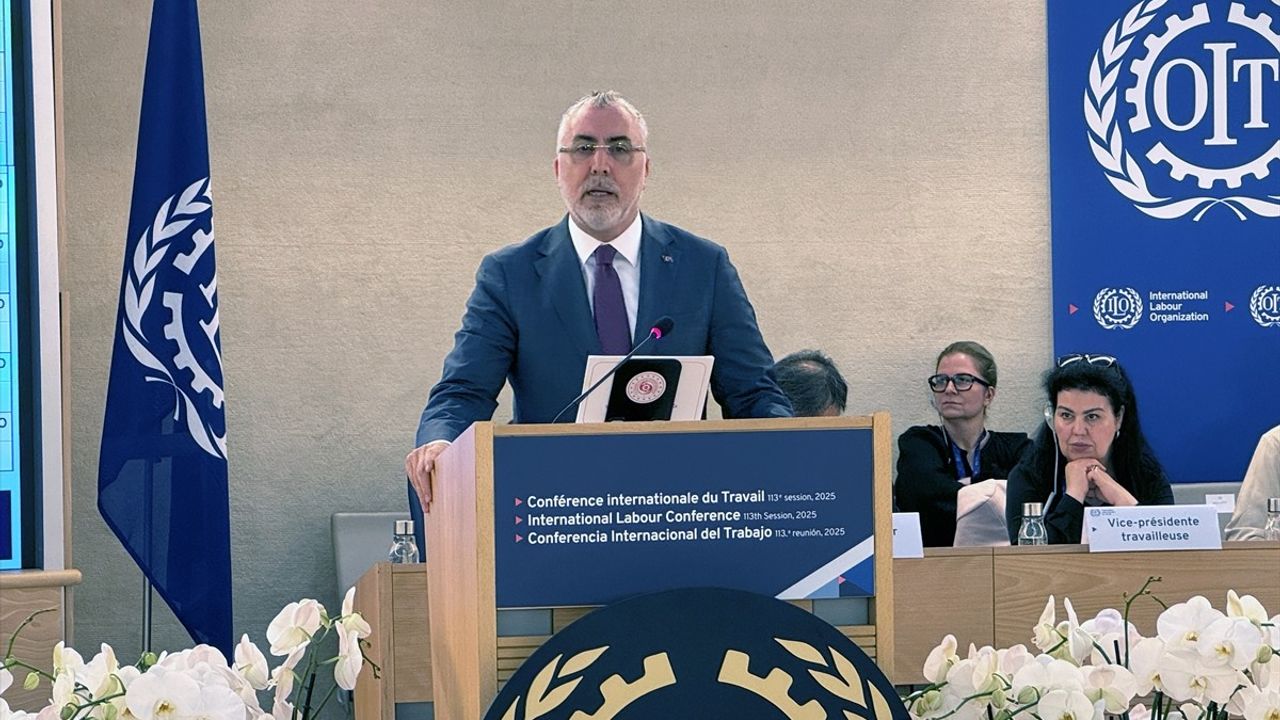 Bakan Işıkhan, ILO Konferansı'nda Türkiye'nin İşsizlik Oranını Duyurdu