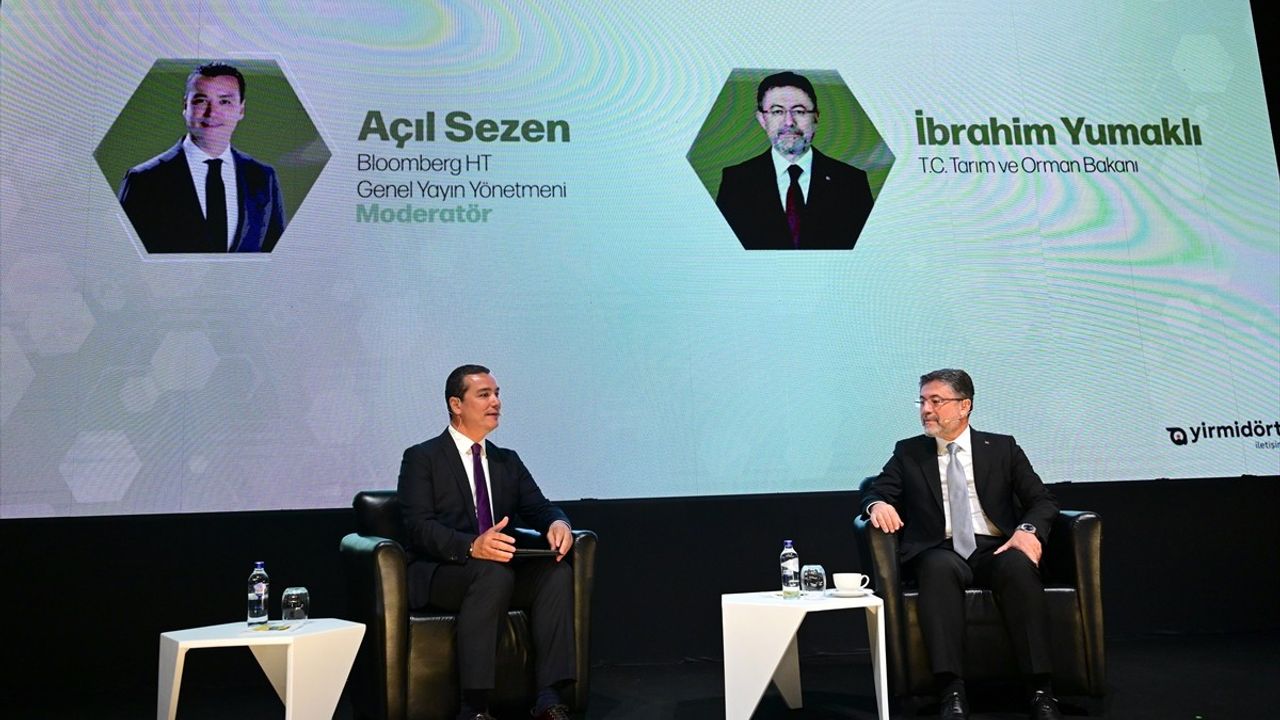 Bakan Yumaklı'dan Sürdürülebilir Tarım Vurgusu: Gelecek 50 Yılı Konuşuyoruz