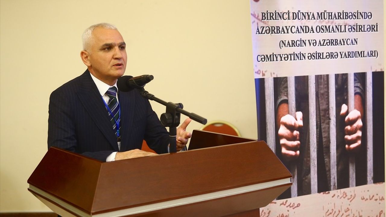 Bakü'de Osmanlı Esirlerine Dair Konferans Düzenlendi