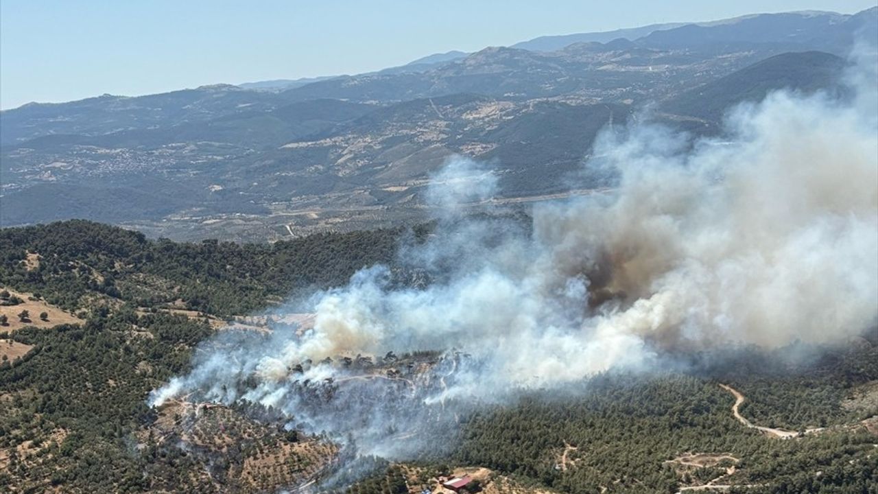 Balıkesir Havran'da Orman Yangınına Hızlı Müdahale