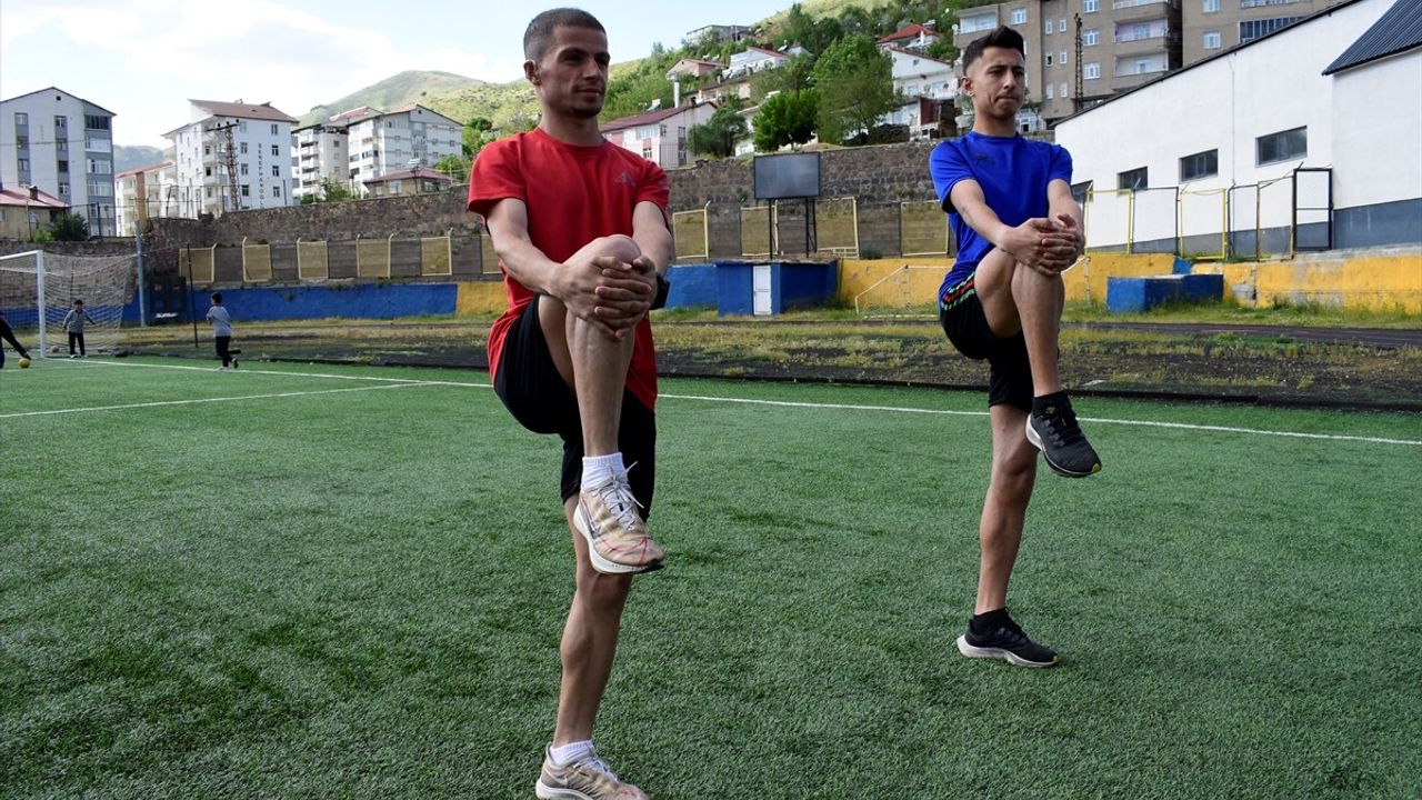 Bitlisli İşitme Engelli Atletlerin Olimpiyat Hedefi