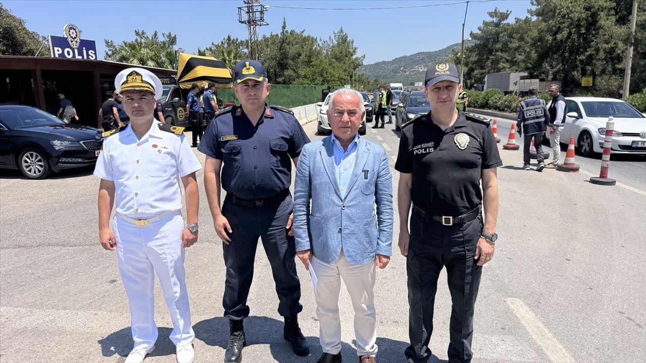 Bodrum'da Kurban Bayramı Yoğunluğu: 50 Bin Araç Giriş Yaptı