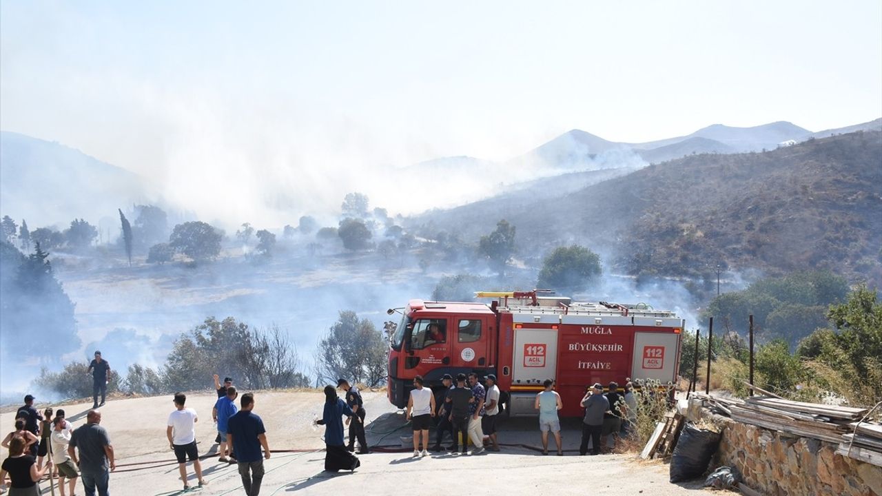 Bodrum'daki Yangın Kontrol Altına Alındı