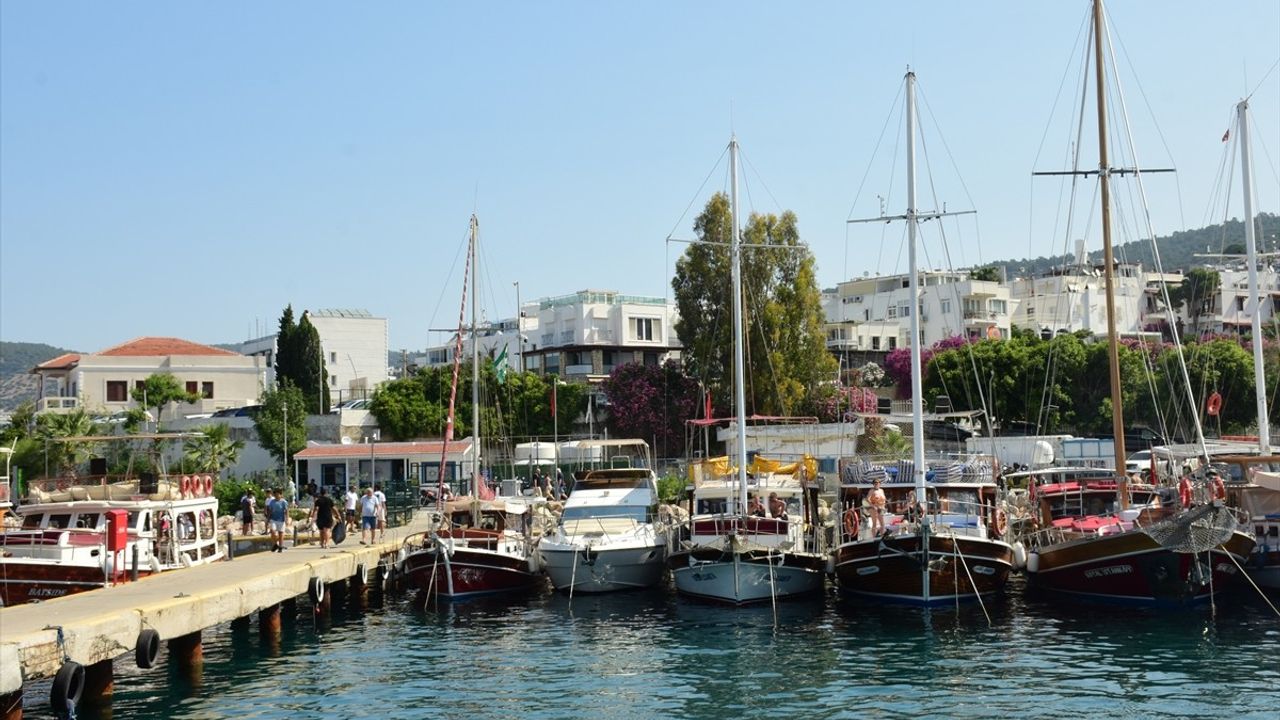 Bodrum'un Eşsiz Koyları Bayramda Ziyaretçileri Ağırlıyor