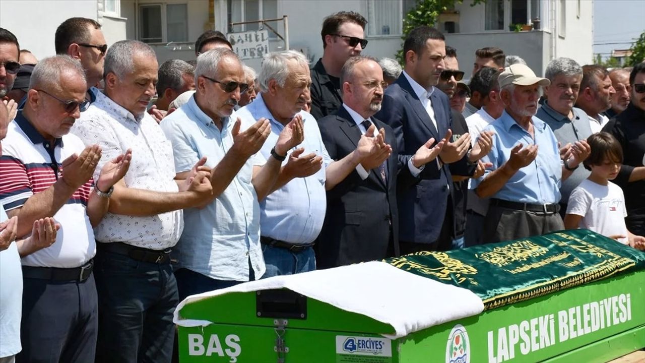 Bülent Turan, Çanakkale'de Recep Bulan'ın Cenaze Törenine Katıldı