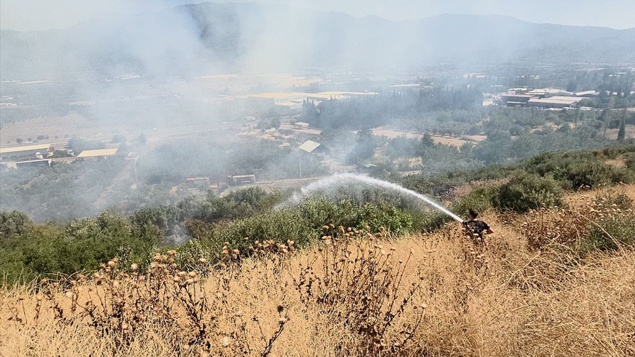 Bursa'da İki Ayrı Orman Yangınına Hızla Müdahale Ediliyor