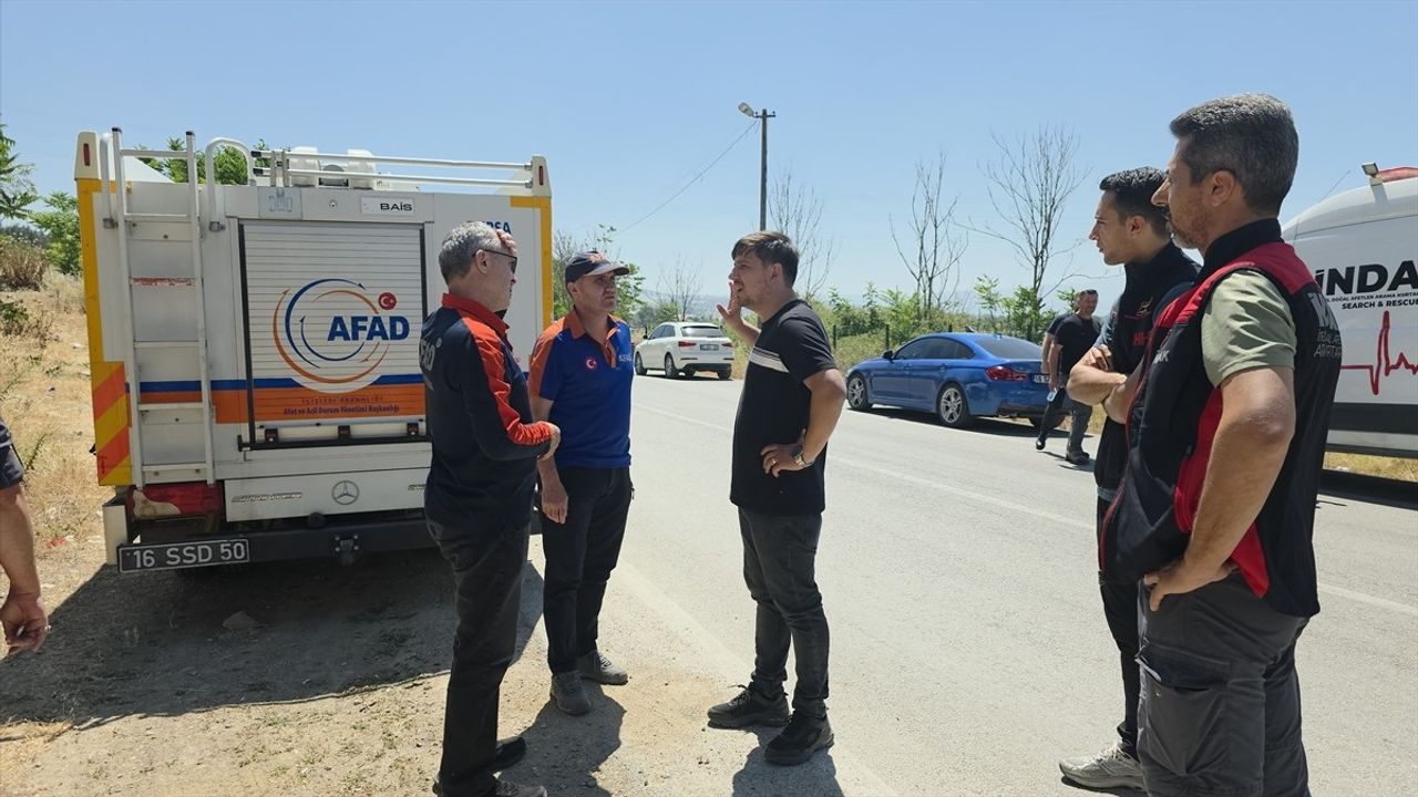 Bursa'da Kayıp İhbarı Üzerine Arama Çalışması Başlatıldı