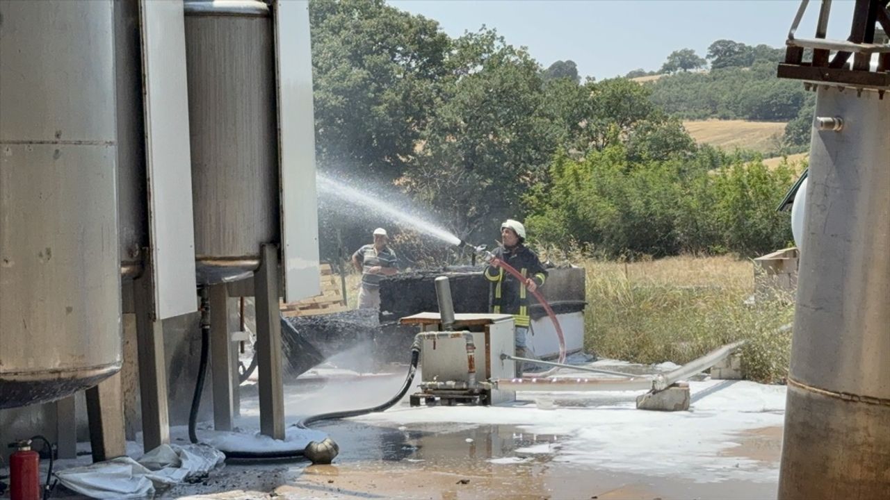 Çanakkale'deki Fabrika Patlamasında 1 Yaralı