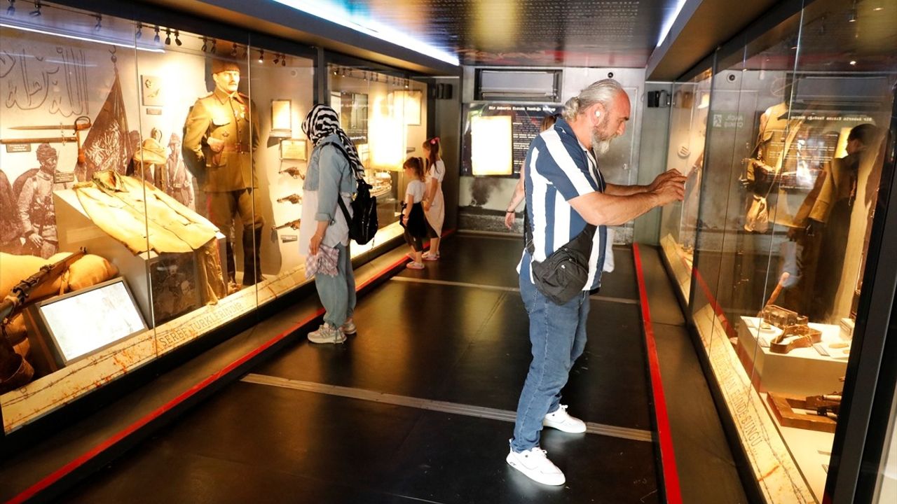 Çanakkale Savaşları Mobil Müzesi Samsun Kültür Yolu Festivali'nde