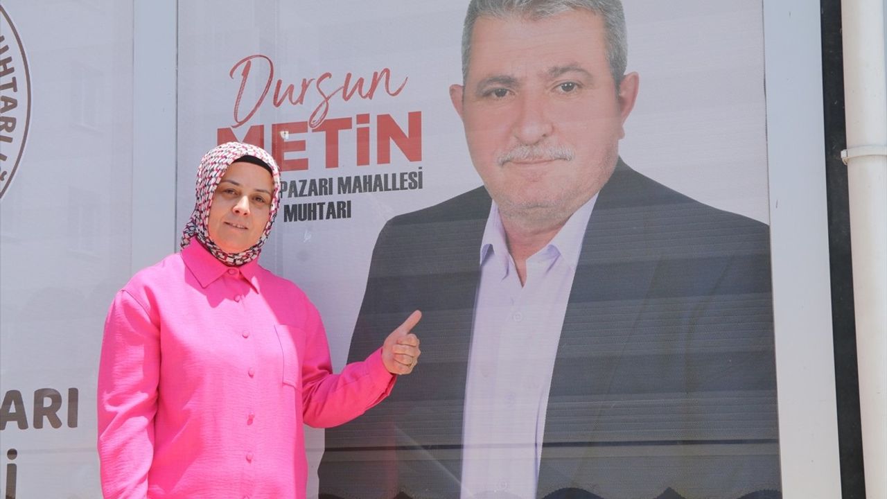 Çankırı'da Muhtarlık Görevini Eşi Devraldı