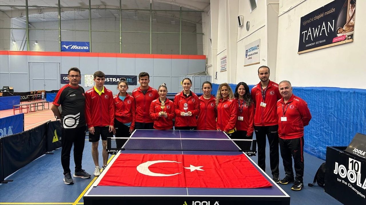 Çekya'da Milli Sporcularımızdan Altın ve Gümüş Madalya