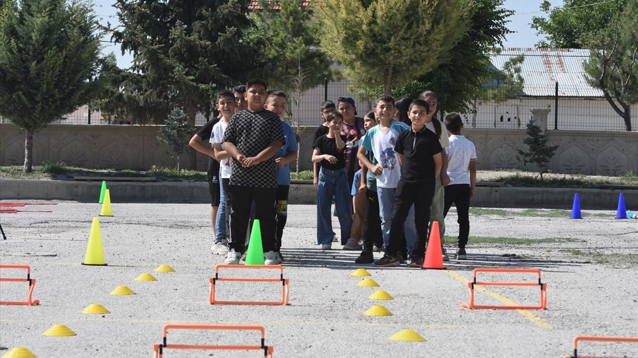 Çocukların Spor Yeteneği Oyunlarla Keşfediliyor
