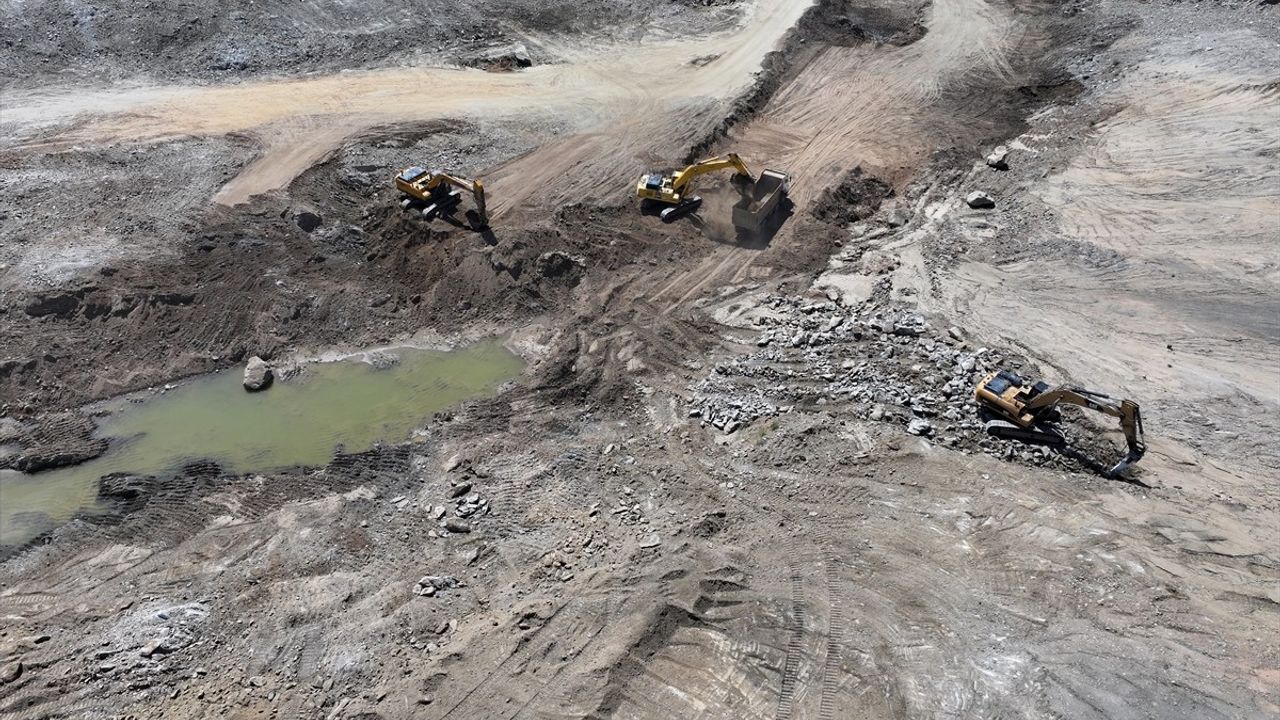 Edirne'deki Çömlekköy Barajı İnşaatı Tüm Hızıyla Devam Ediyor