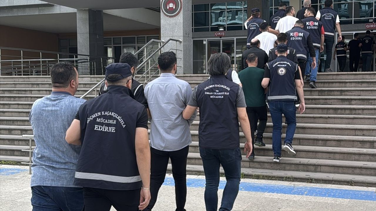 Edirne Merkezli Suç Örgütüne Büyük Darbe: 50 Milyon Liralık Para Trafiği Tespit Edildi