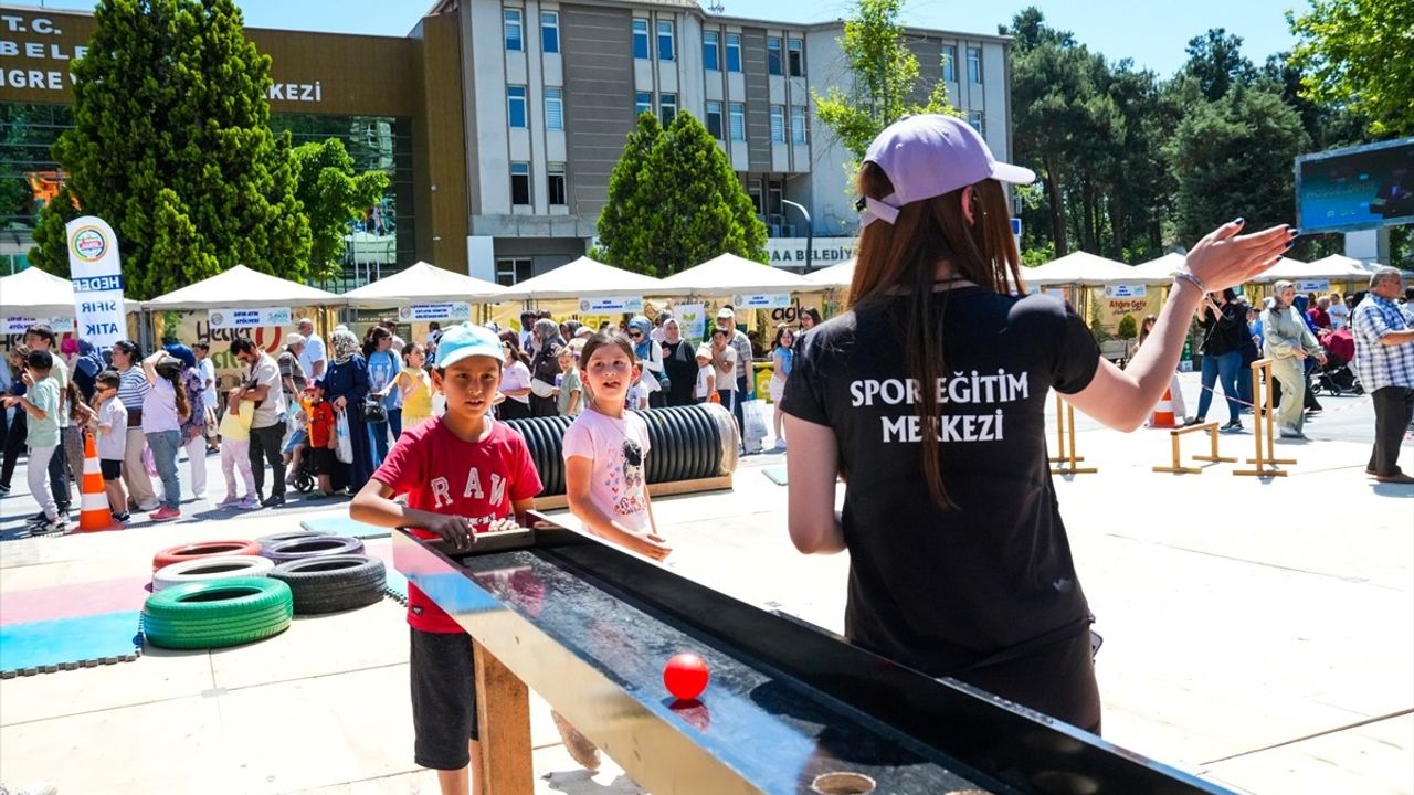 Erbaa Çevre Festivali Çocuk Şenliği ile Doğa Bilinci Aşılandı
