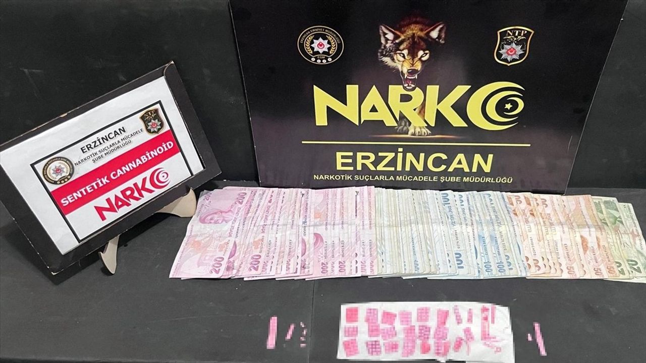 Erzincan'da Uyuşturucu Operasyonu: 4 Şüpheli Yakalandı