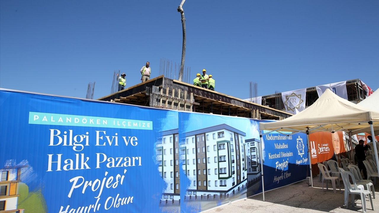 Erzurum'da Kentsel Dönüşüm Projesi İçin Temel Atıldı