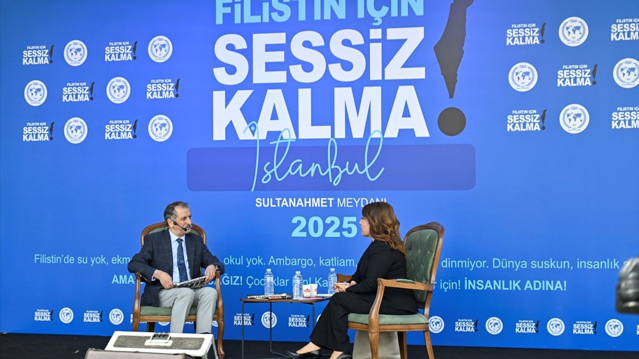 'Filistin İçin Sessiz Kalma' Canlı Yayını Sona Erdi: Gazeteciler ve Aktivistler Seslerini Yükseltti