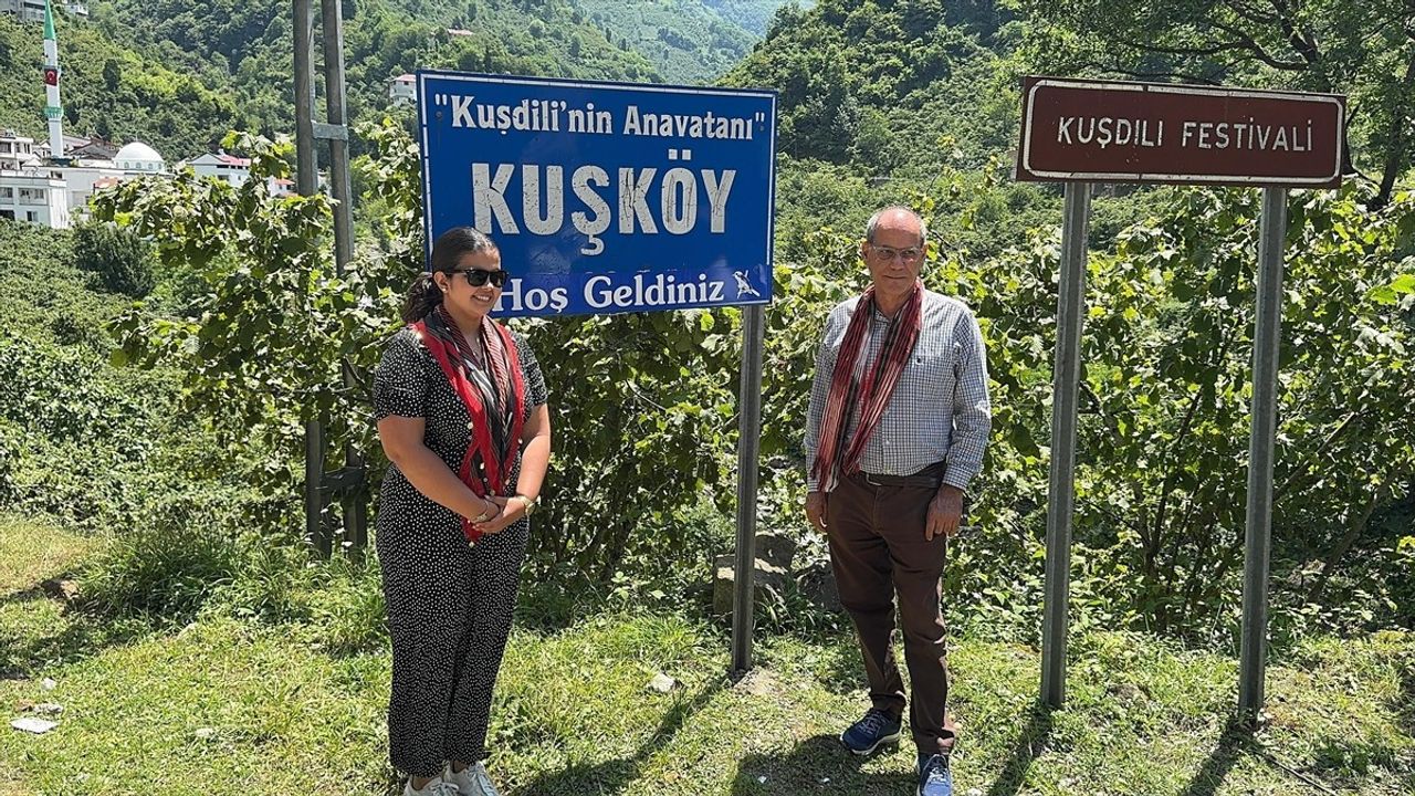 Giresun'da Islık Dili Buluşması: İspanyol Kültür Elçileri Kuşköy'de