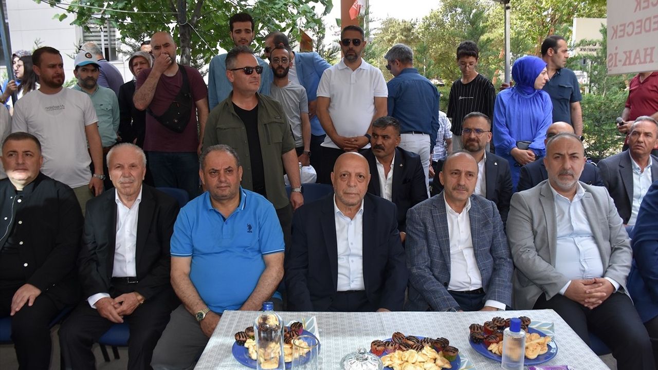 HAK-İŞ Genel Başkanı Mahmut Arslan'dan Van'da Destek Ziyareti