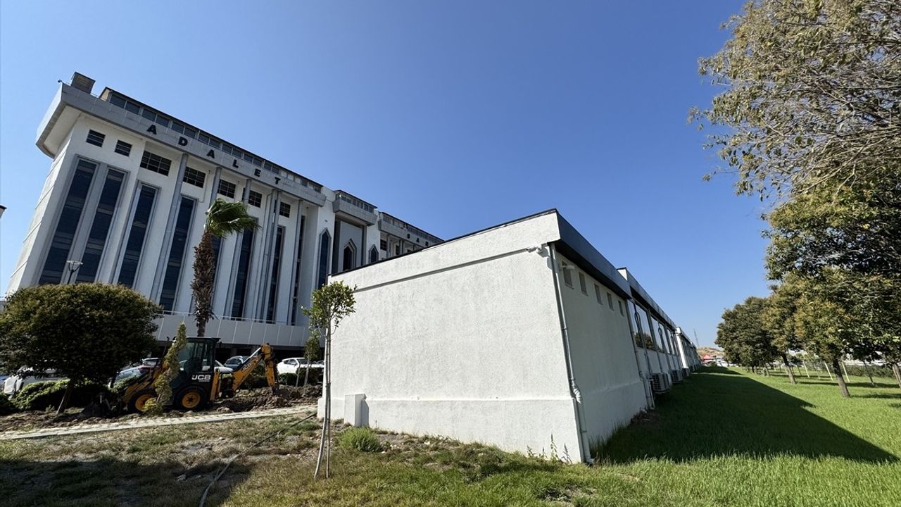 Hatay Adliyesi'ne Yeni Ek Hizmet Binası Açıldı