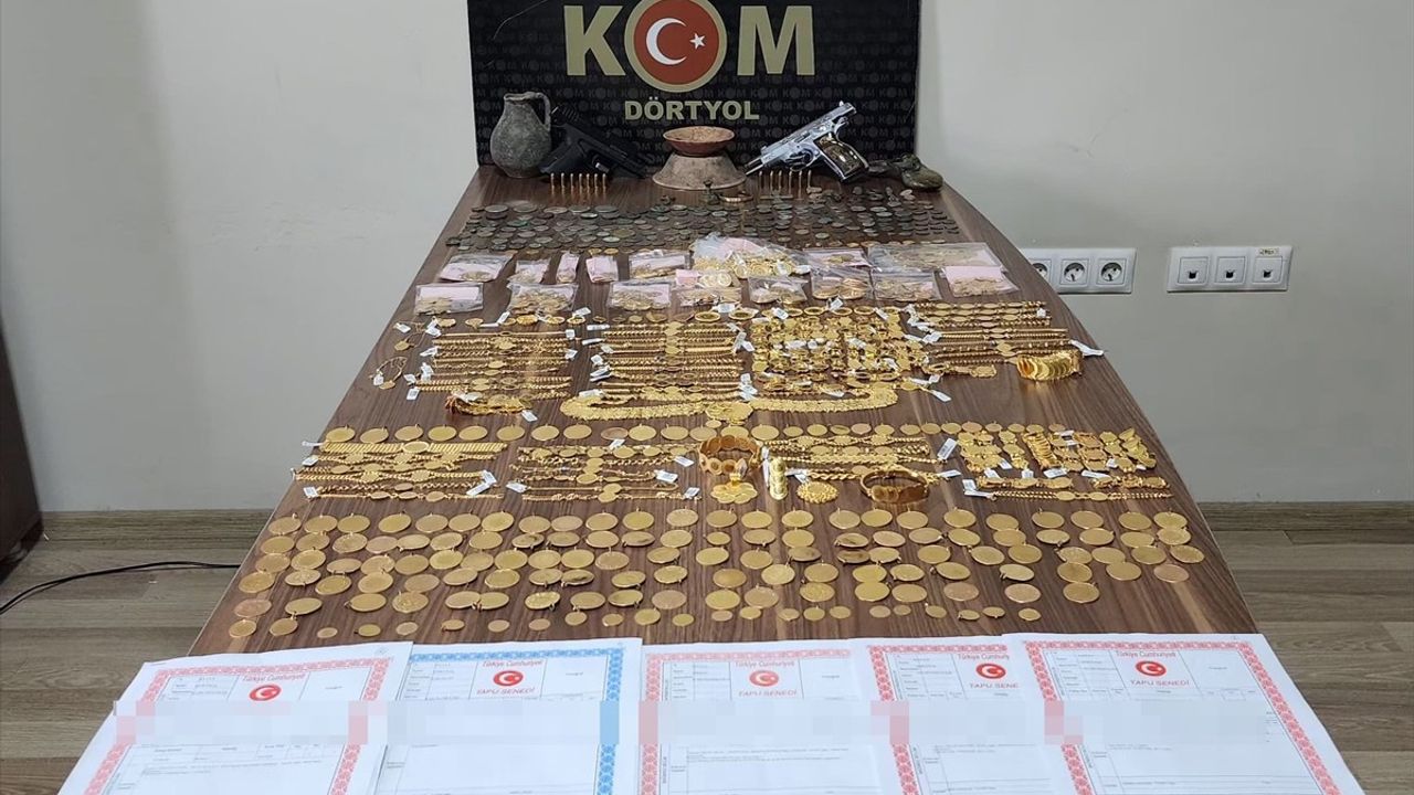 Hatay'da 5 Kuyumcu Düşük Ayarlı Altın İle Yakalandı