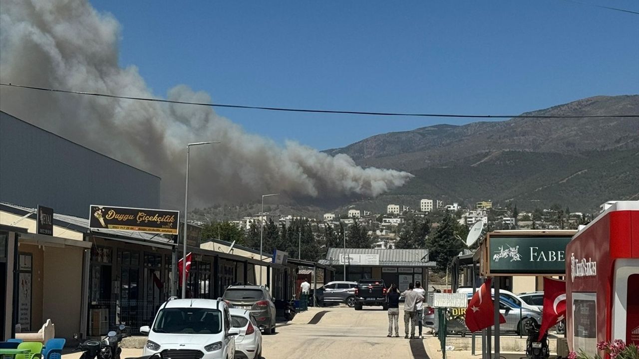 Hatay’da Orman Yangınına Hızla Müdahale