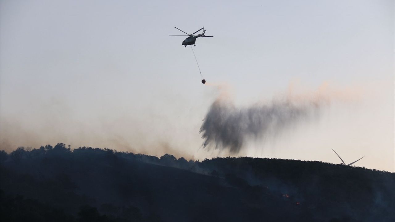 Hatay'da Zeytinlikteki Yangın Kontrol Altına Alındı