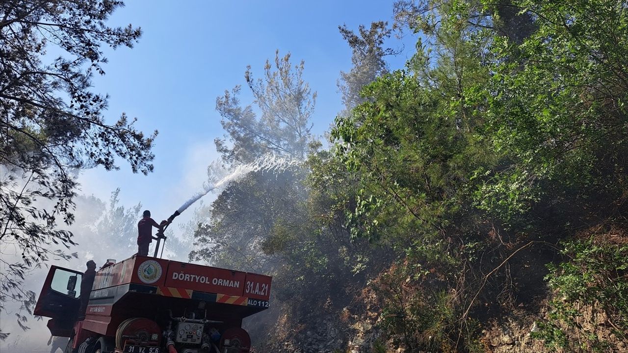 Hatay'daki Orman Yangını Kontrol Altına Alındı