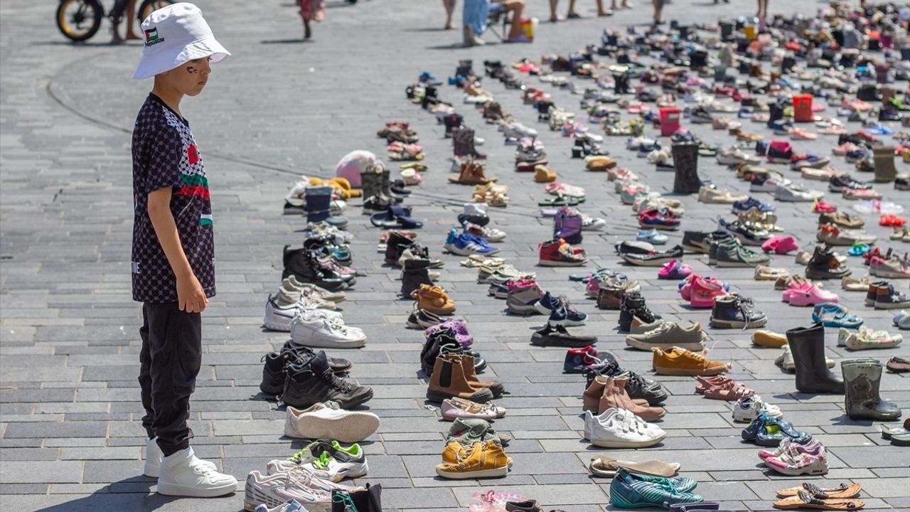 Hollanda'da Filistinli Çocuklar İçin Anma Etkinliği
