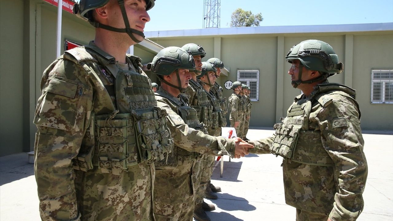 Hudut Kartalları Bayramda Görevde: Nusaybin'deki Askerler Vatan Nöbetinde