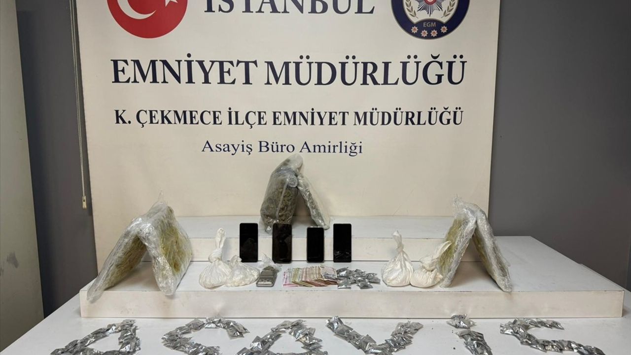 İstanbul'da Uyuşturucu Operasyonu: 5 Zanlı Yakalandı