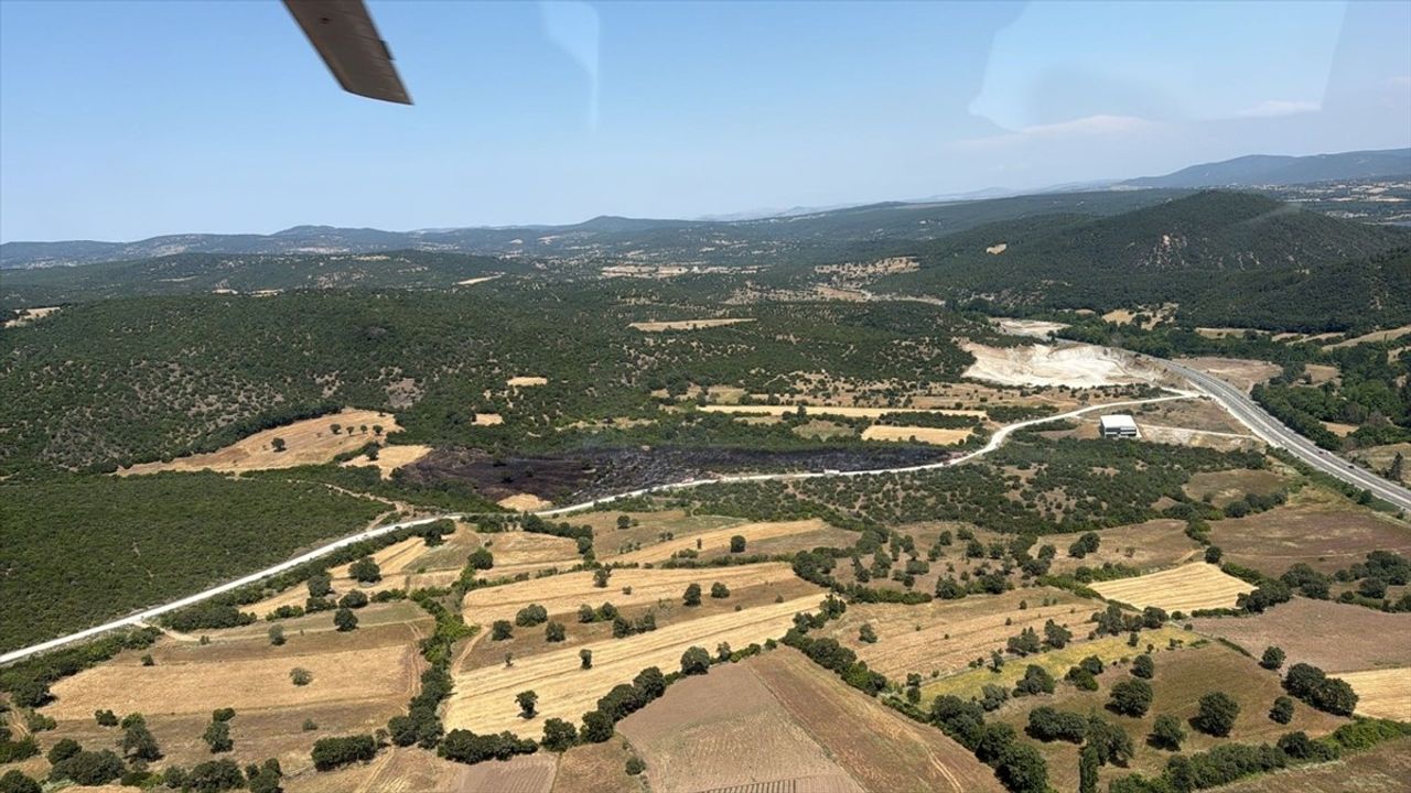 İvrindi'deki Orman Yangını Kontrol Altına Alındı