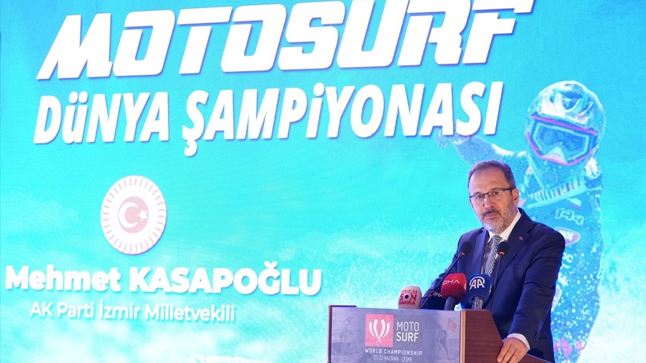 İzmir'de Dünyanın En Heyecan Verici Motosurf Şampiyonası Başlıyor