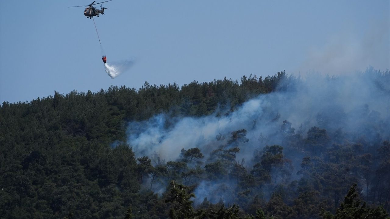 İzmir'de Yangına Neden Olan Şüpheli Tutuklandı