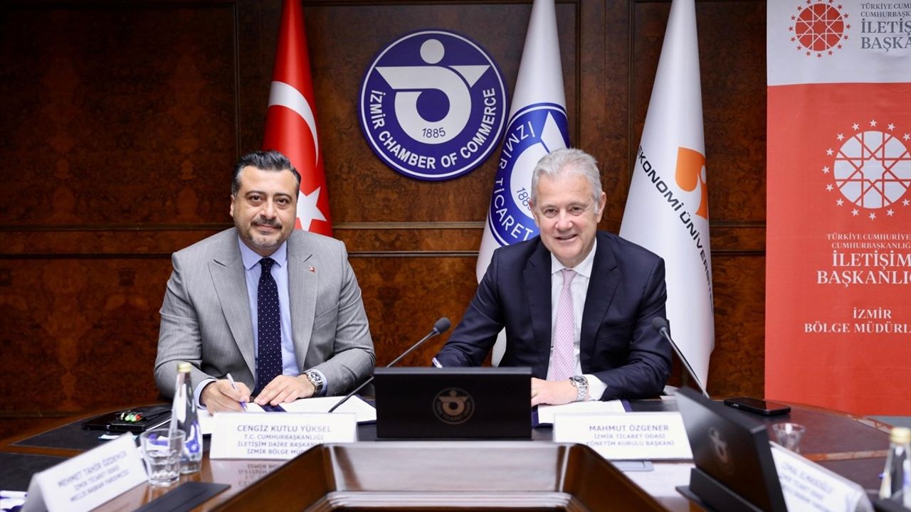 İZTO ve İletişim Başkanlığı'ndan Dezenformasyonla Mücadele İçin İşbirliği Protokolü