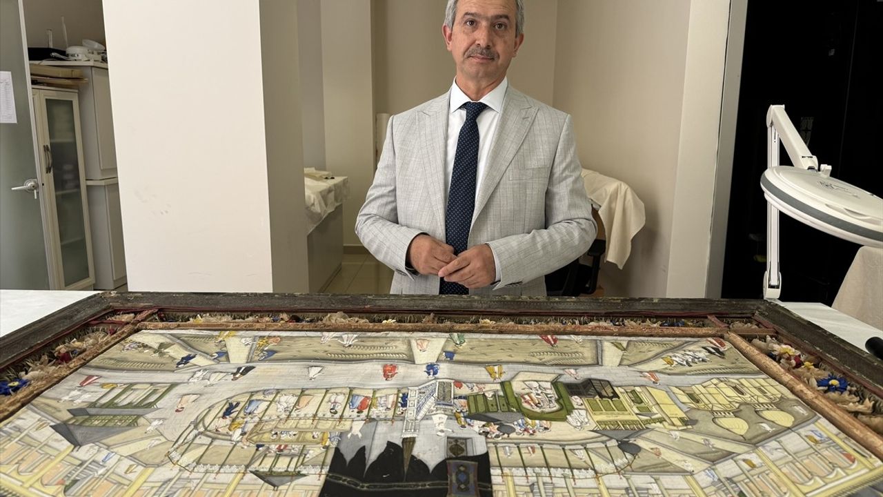 Kabe'nin 200 Yıllık Tasviri Topkapı Sarayı'nda Gün Yüzüne Çıktı