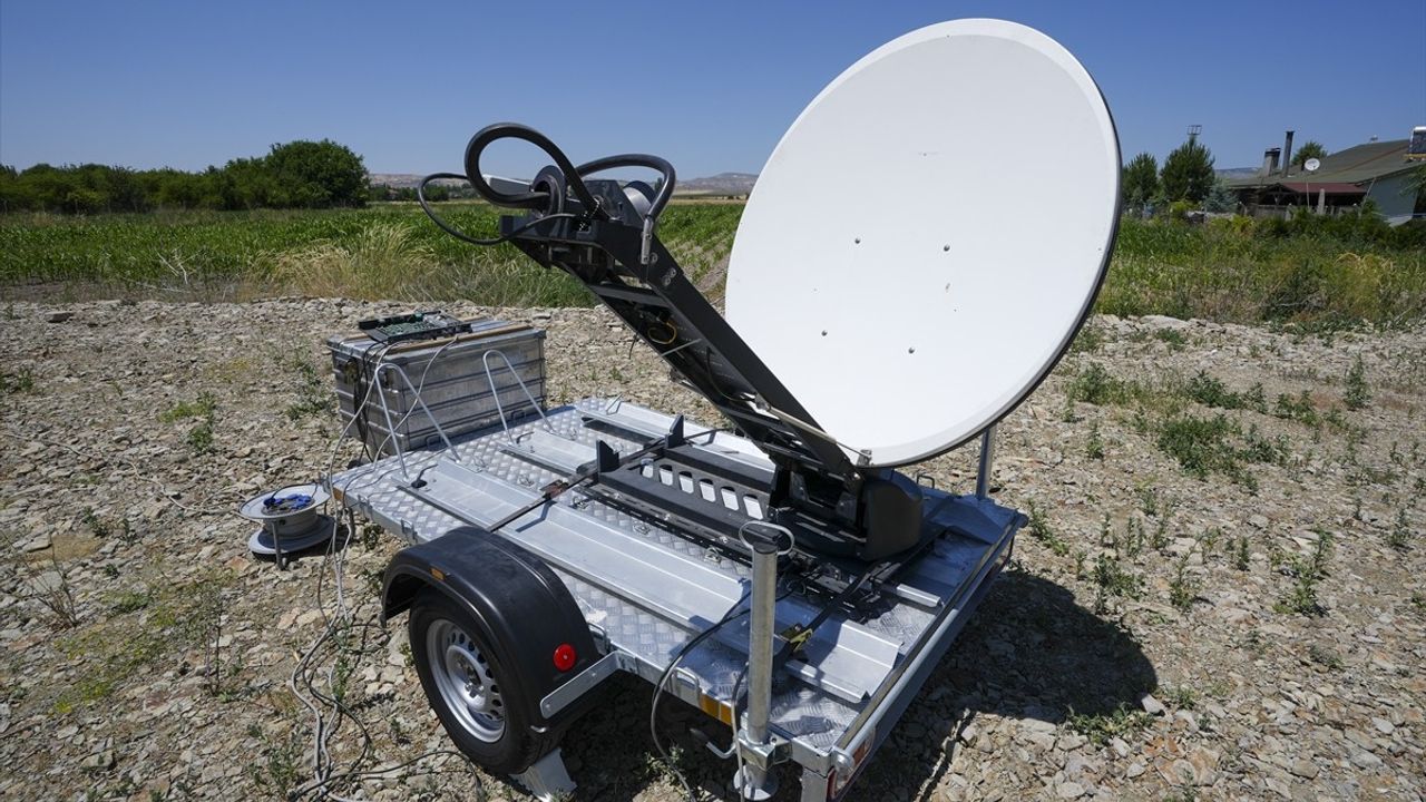 Kahramanmaraş Depreminin Ardından Mobil Uydu Haberleşme Çözümleri Geliştirildi